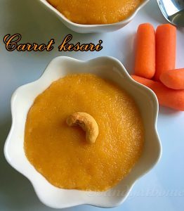 Carrot kesari
