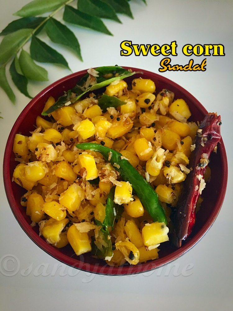 sweet corn sundal