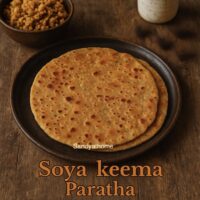 Soya Keema paratha, How to make Veg Keema paratha