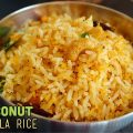 Coconut masala rice