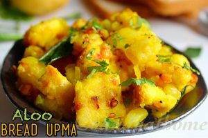 Aloo bread upma