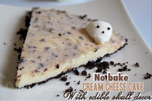 No bake Cream cheese cake