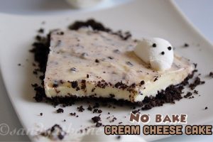 No bake Cream cheese cake