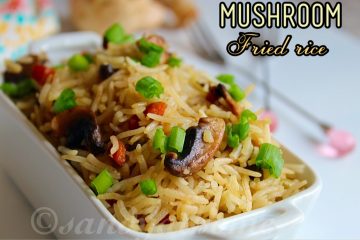 Mushroom fried rice