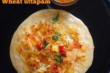 wheat uttapam