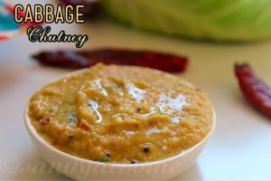 Cabbage chutney