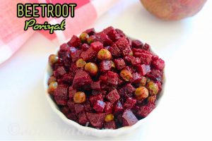 Beetroot poriyal