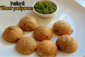 wheat paniyaram