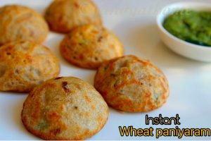 wheat paniyaram