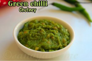 Green chilli chutney