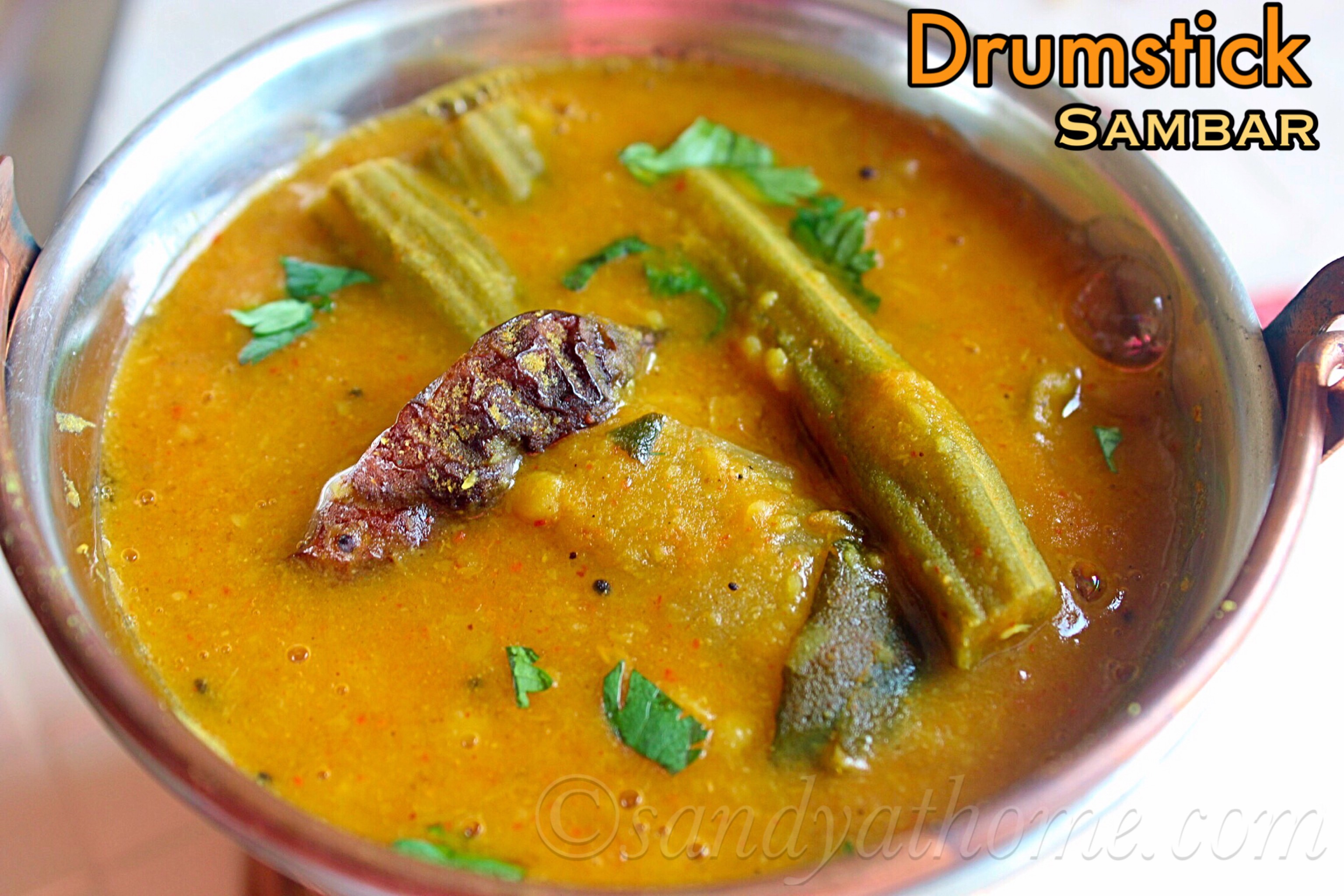 drumstick sambar Sandhya's recipes