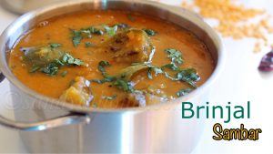 brinjal sambar