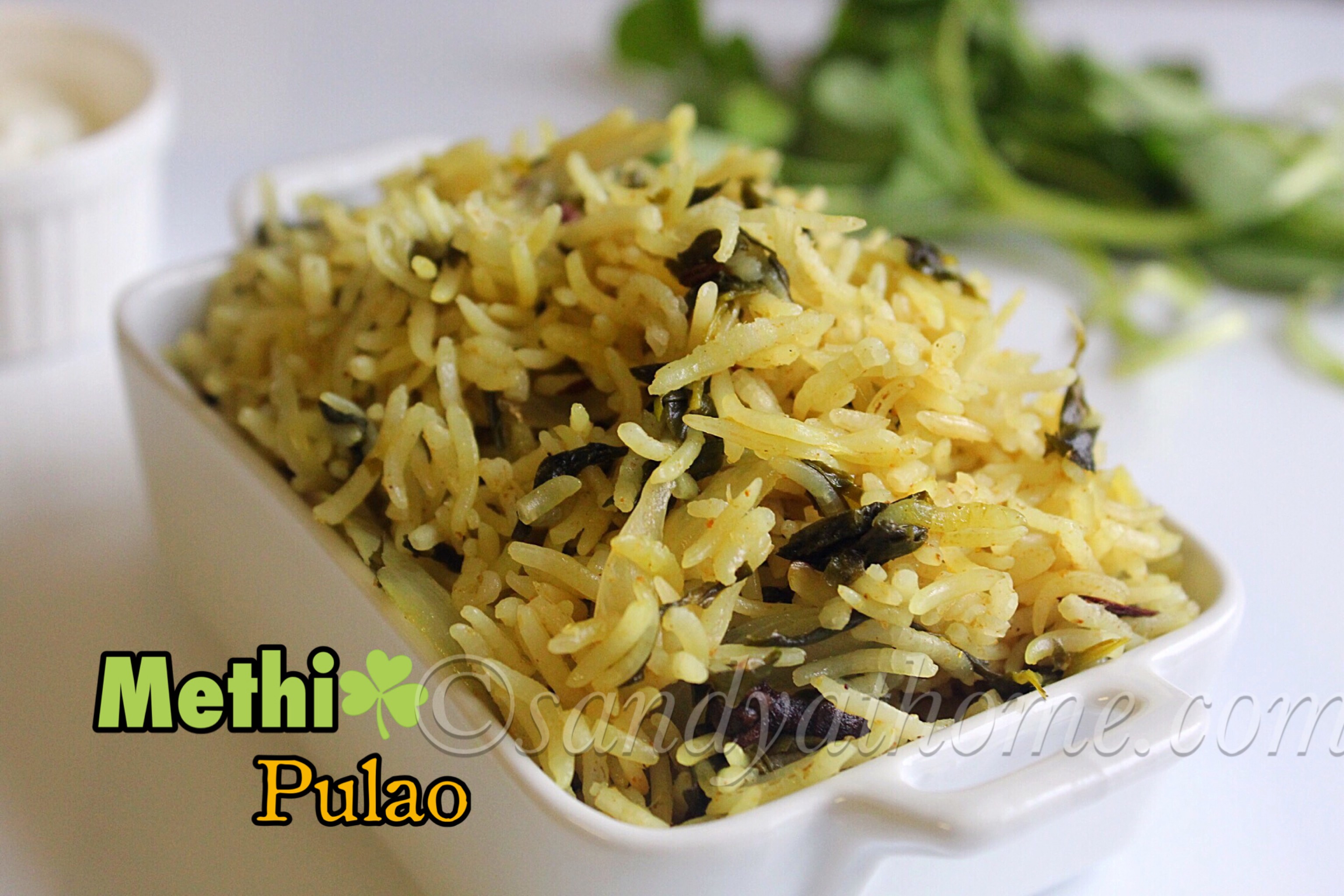 Methi pulao