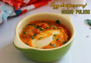 Egg drop curry