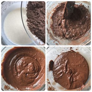 eggless chocolate cake