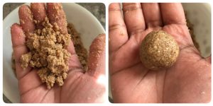 Peanut ladoo