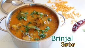 brinjal sambar