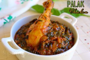 palak chicken