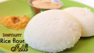 rice flour idli