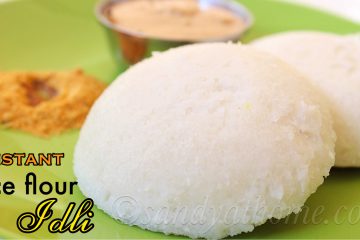 rice flour idli