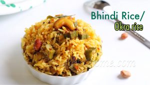 bhindi rice