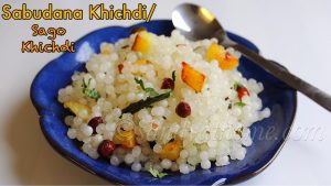 Sabudana khichdi