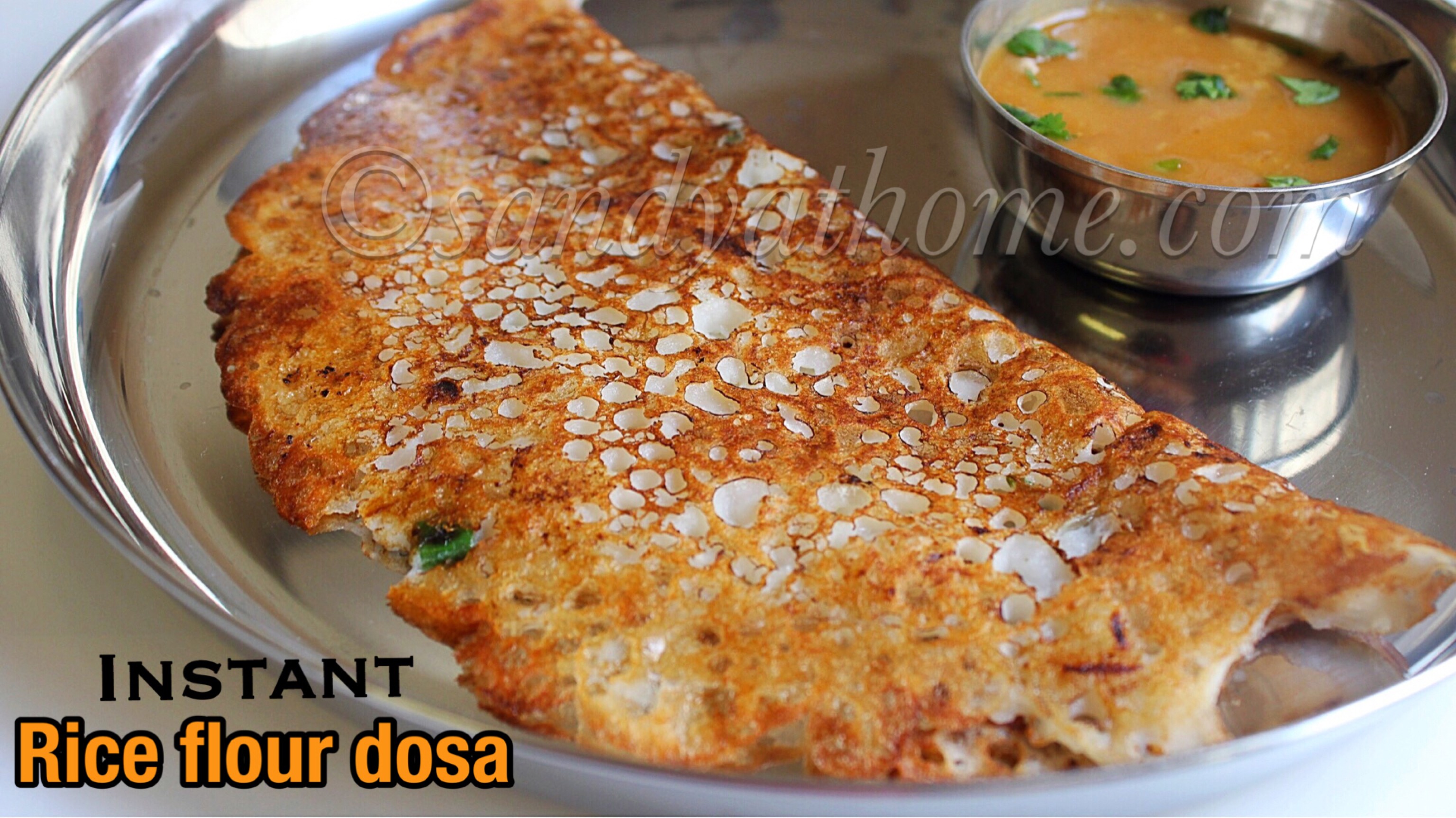 rice flour dosa