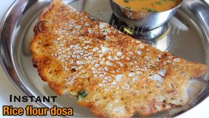 rice flour dosa