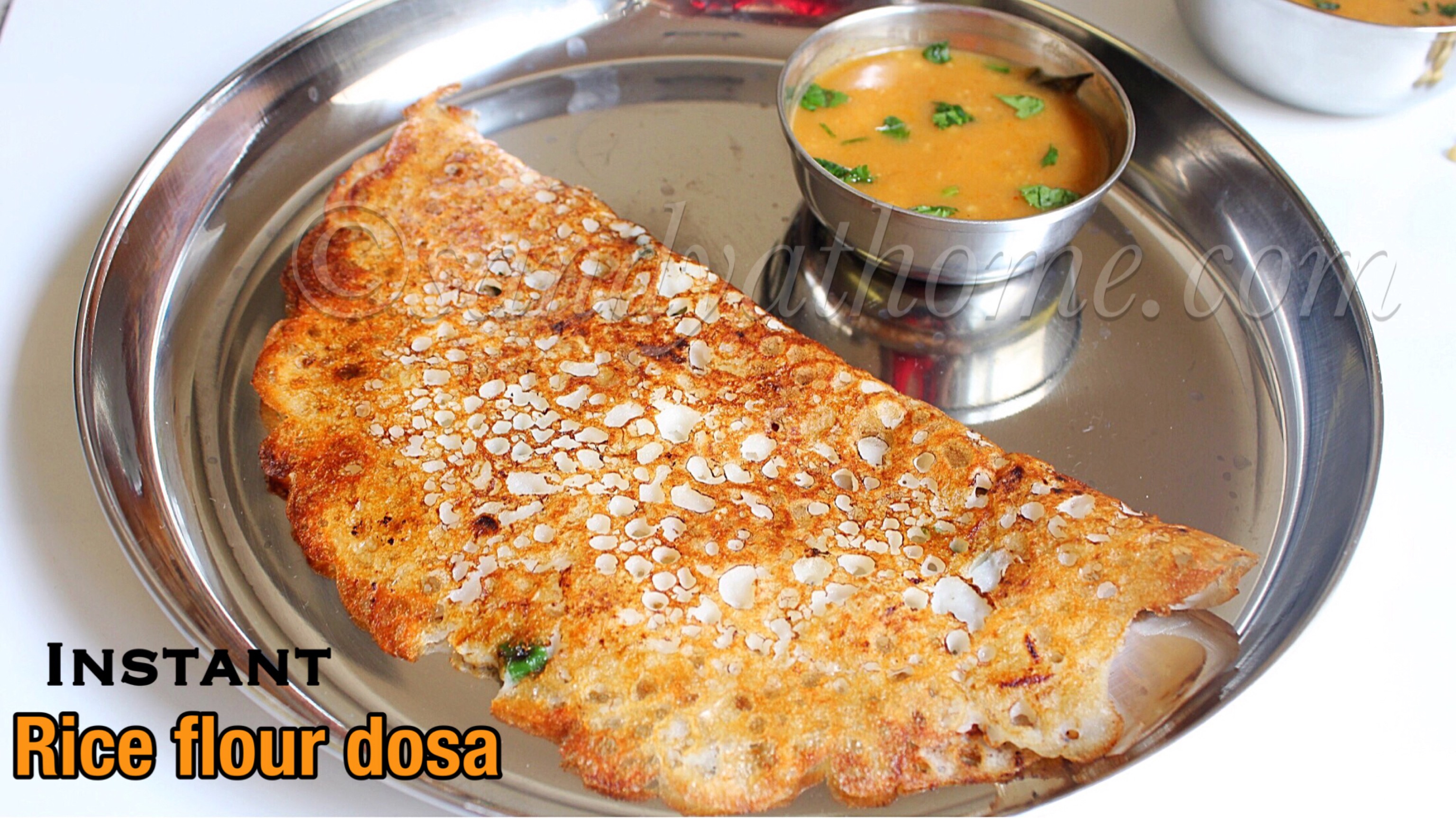 rice flour dosa - Sandhya's recipes