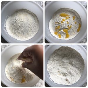 Dough for Kajjikayalu sweet somas