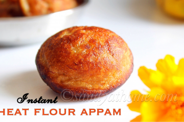 instant wheat flour appam