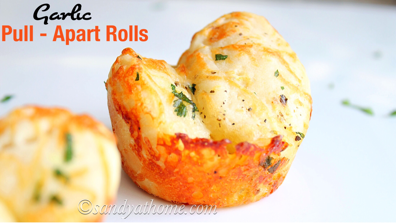 Garlic pull apart rolls