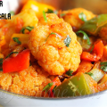 cauliflower capsicum masala