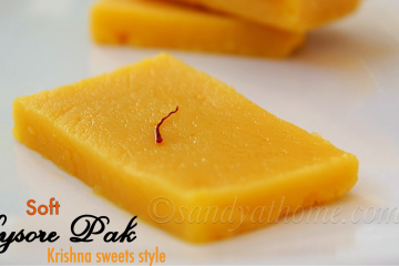 soft mysore pak