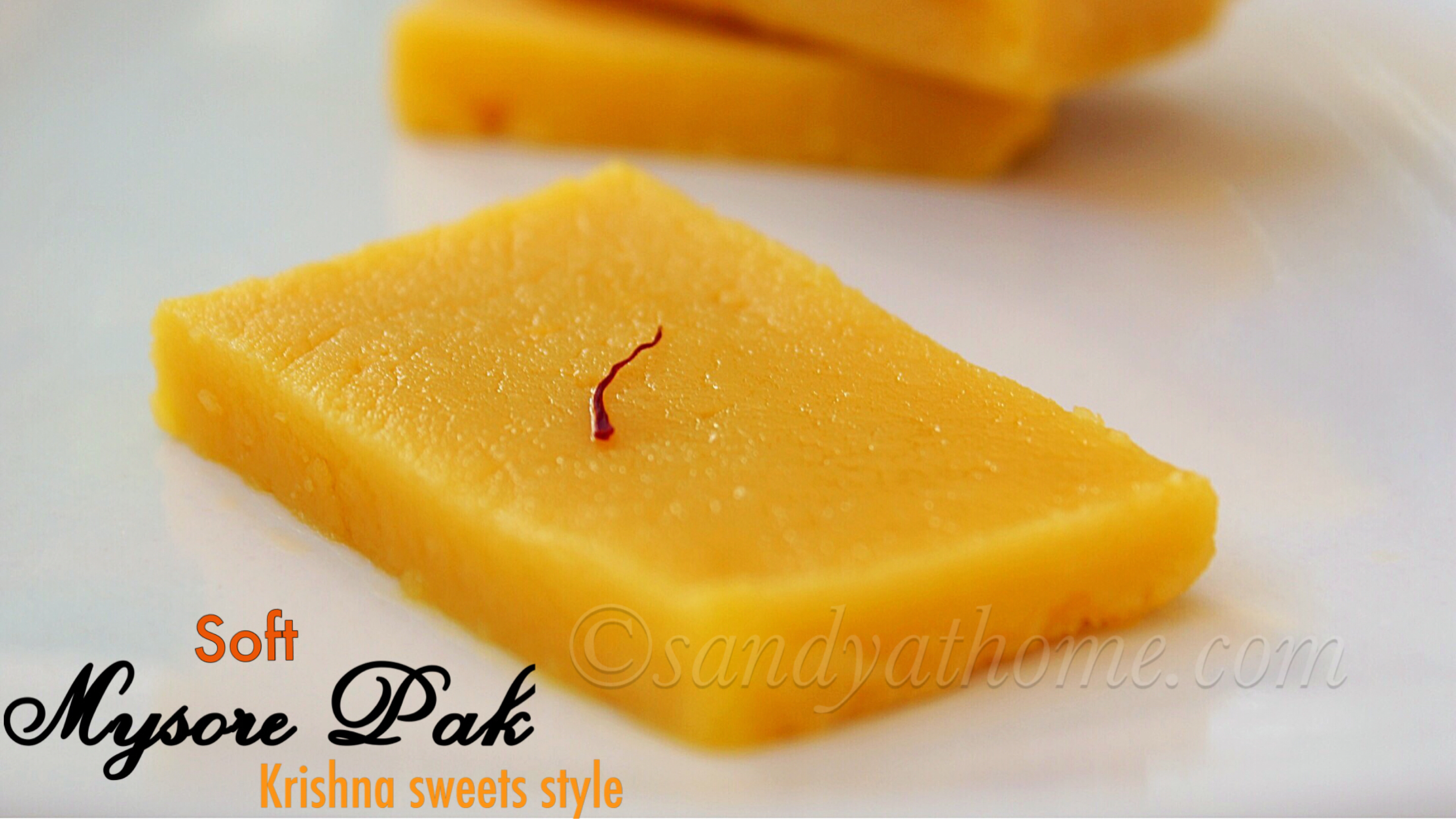 soft mysore pak