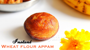 wheat flour appam