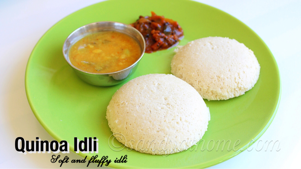 Quinoa Idli recipe, How to make Idli with Quinoa Sandhya's recipes