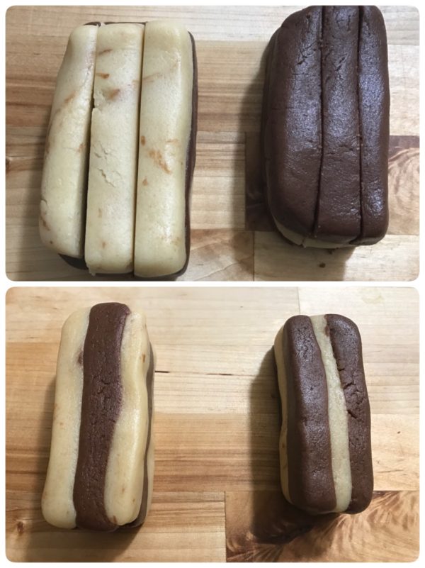 Eggless Checkerboard cookies recipe, Checkerboard cookies Sandhya's