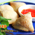 baked onion samosa