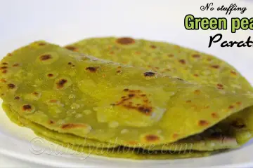 peas paratha