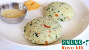 palak rava idli