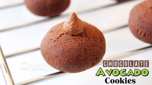 chocolate avocado cookie