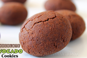 chocolate avocado cookie