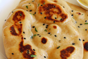 whole wheat naan