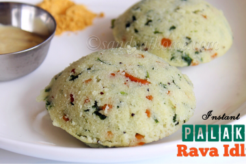 palak rava idli