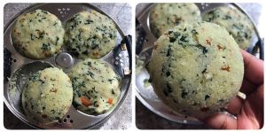 palak rava idli