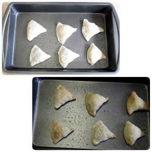 baked onion samosa