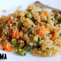 vegetable quinoa upma