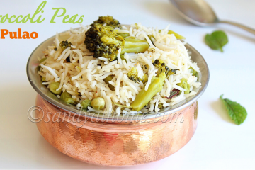 broccoli peas pulao