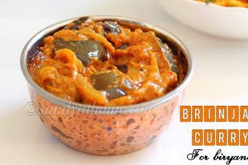 brinjal curry for biryani